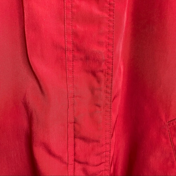 Forecaster Sport Red Medium Length Light Spring Jacket Black Contrast XL - Picture 10 of 16